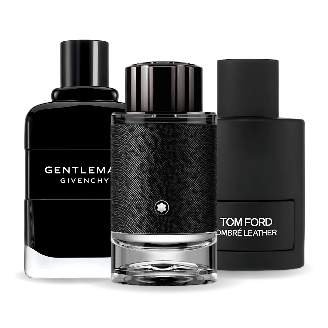Set od 3 parfema: Tom Ford Ombre Leather, Givenchy Gentleman i Montblanc Explorer 100ml 