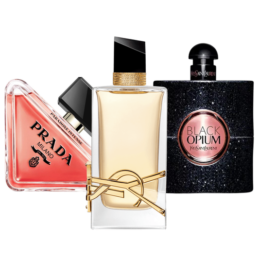 Set od 3 parfema Prada Paradoxe, Black Opium Yves Saint Laurent, Libre 100ml 